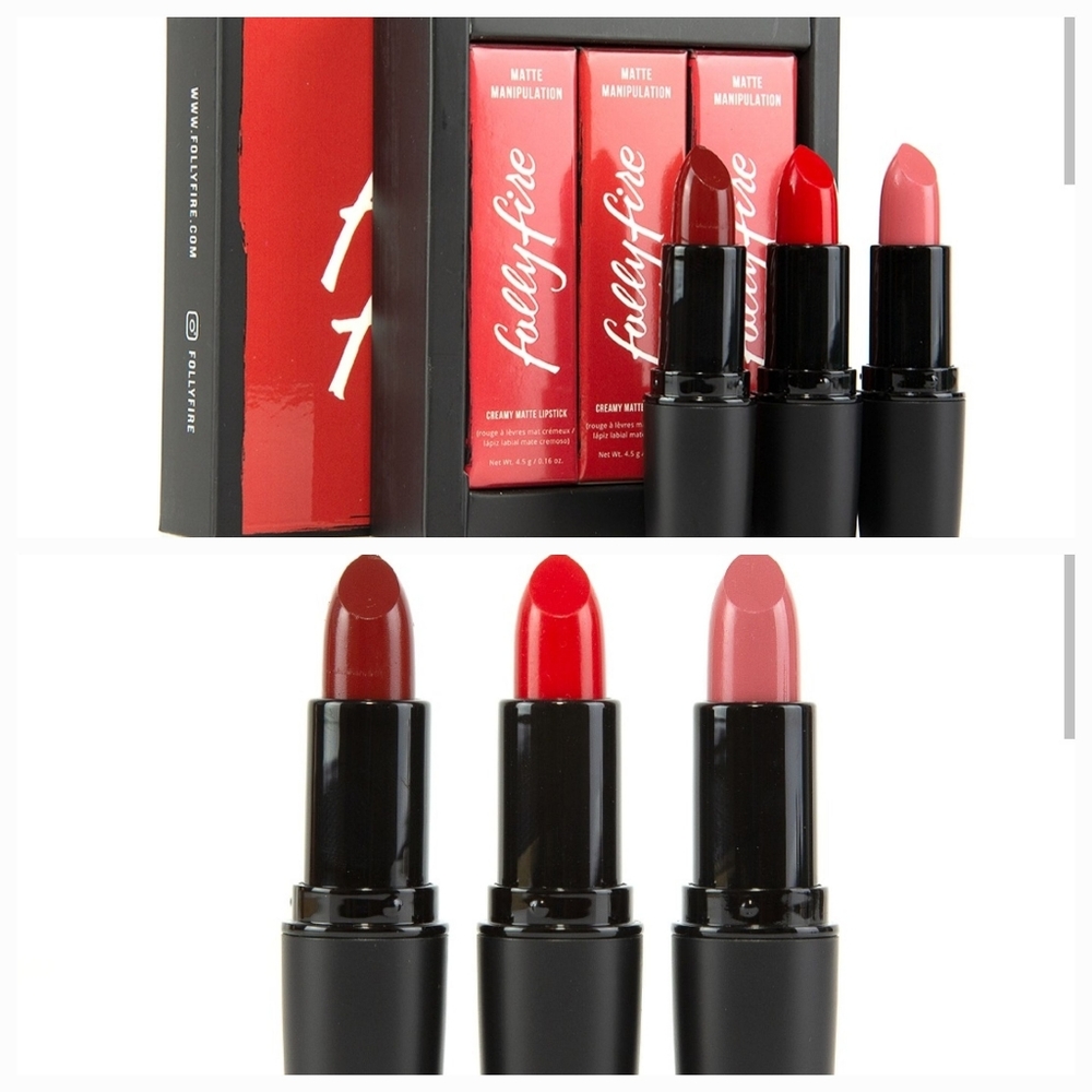 Folly Fire Lipstick Set